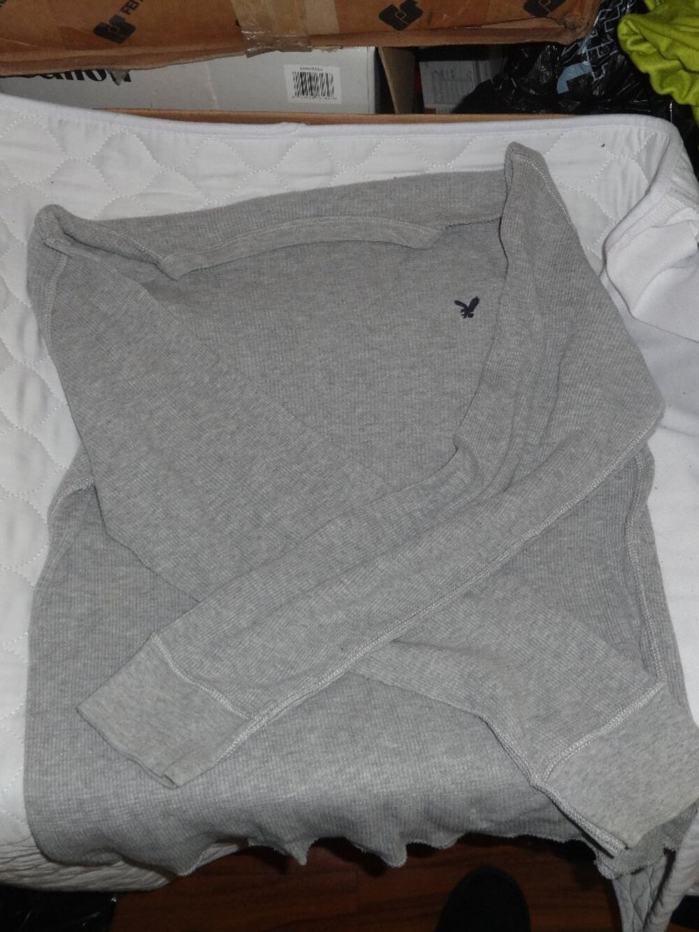 AMERICAN EAGLE OUTFITTERS THERMAL SHIRT SIZE S / P EUC